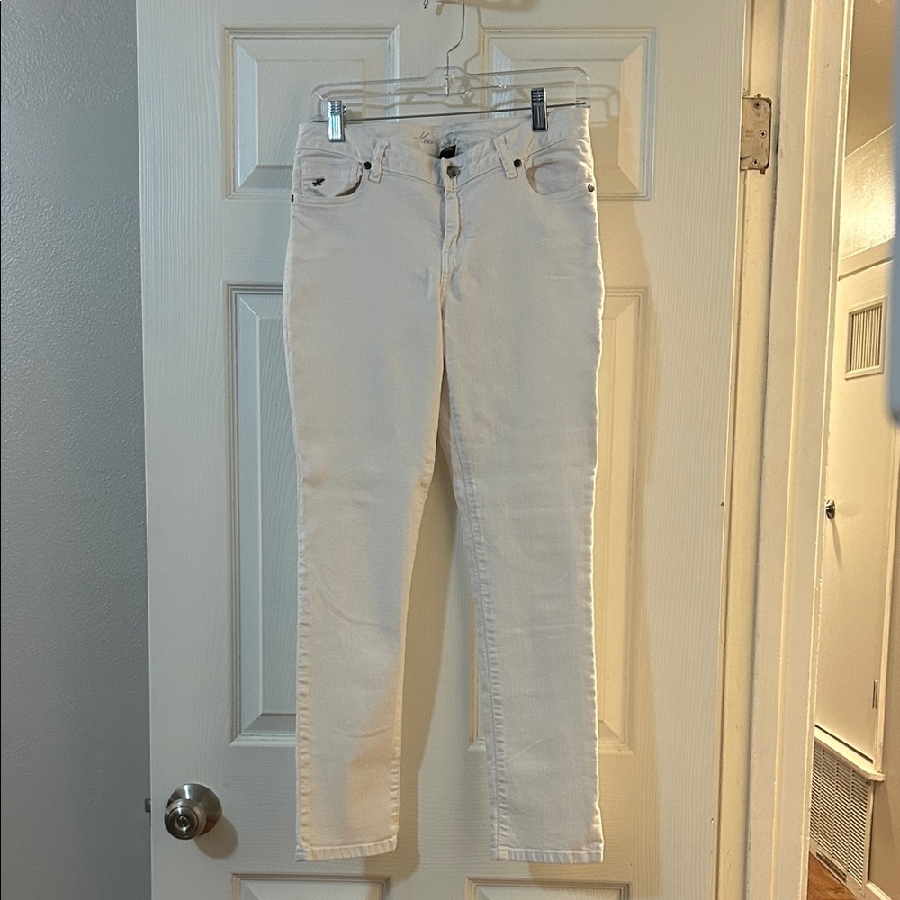 Kenneth Cole New York Women's White Skinny Jeans